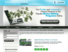 Tablet Screenshot of makemoneyonline-programs.com